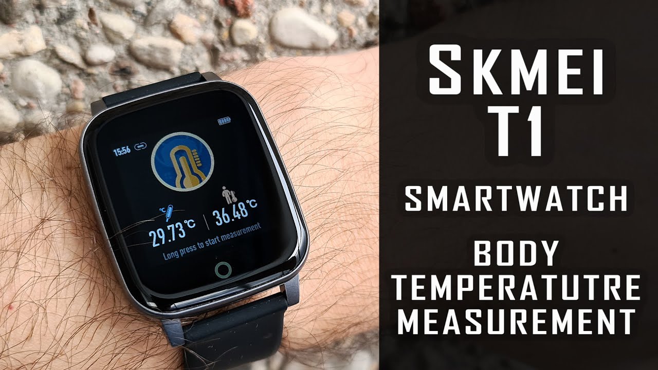 T1 smartwatch review - temperature measurement #290 #skmeismartwatch #gedmislaguna - YouTube