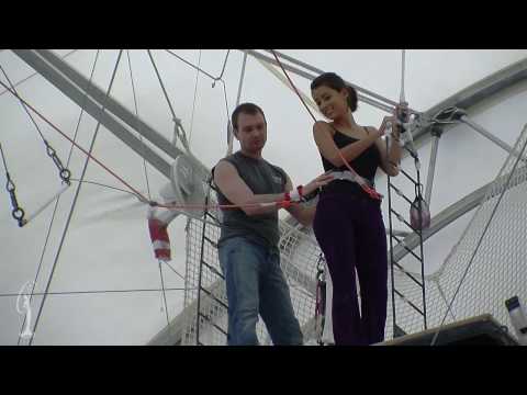 Trapeze Lessons with Miss Universe, USA, and Teen ...