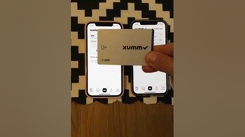 Payment in seconds. Xumm + Tangem card. XRP