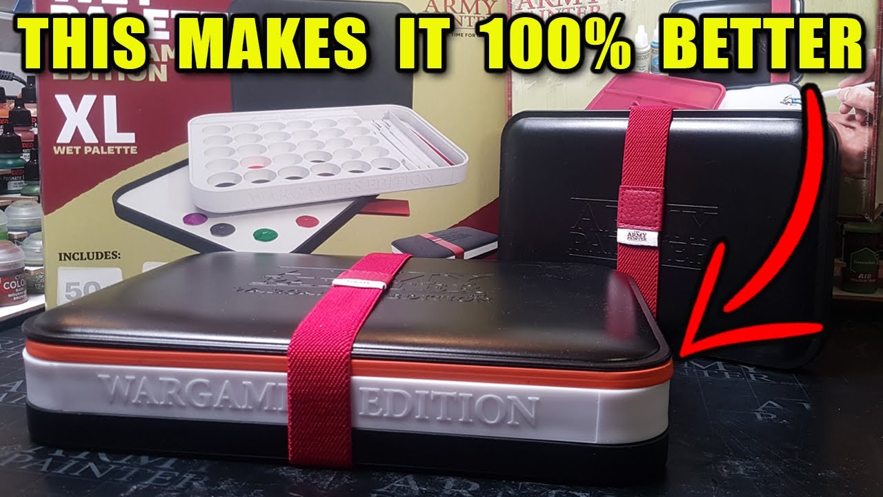 Wargamers Edition XL Wet Palette from @TheArmyPainter - YouTube