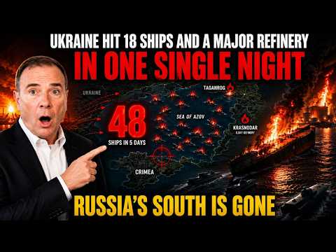 Ukraine Just Hit 18 Vessels and a Major Refinery in One Night — Russia's South Is Gone | Ben Hodges