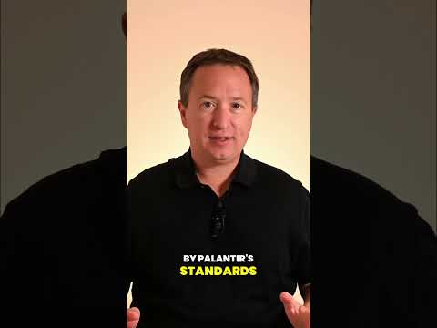 Video preview for Palantir's Best Quarter Ever? Shares Dropped 7%! #shorts