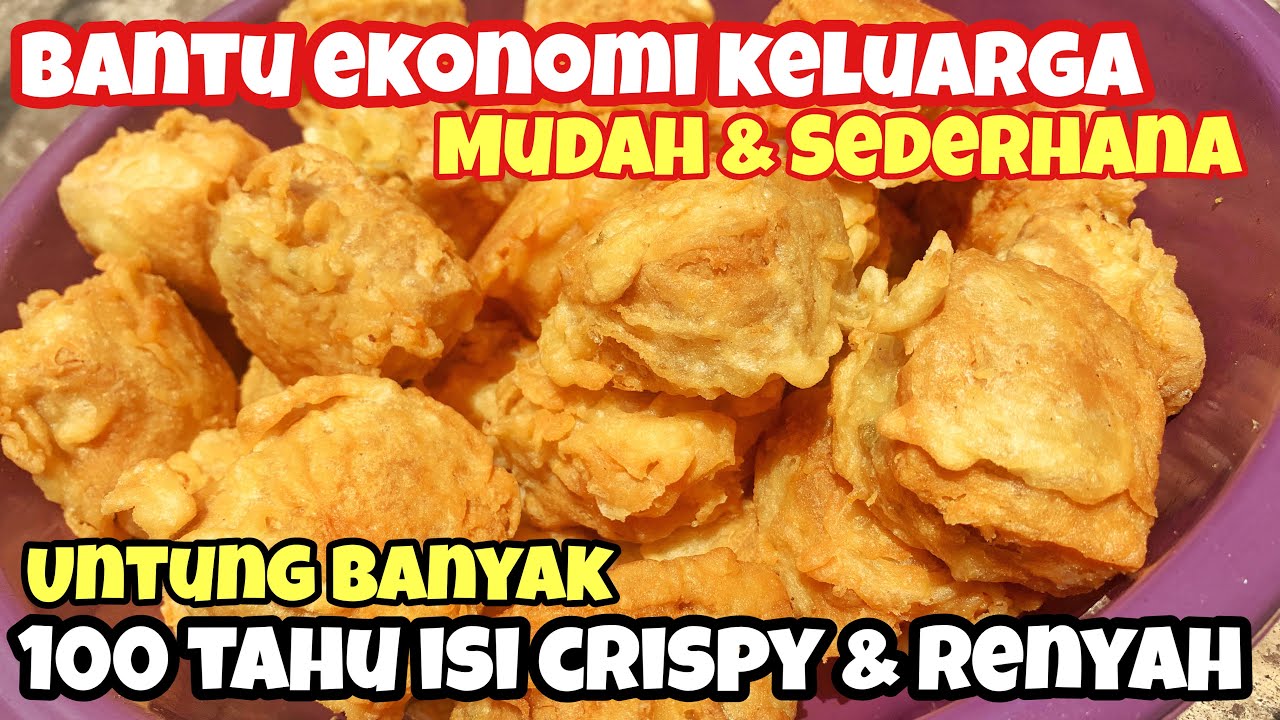 Tahu isi bihun sayur renyah crispy sampe sore, ide bisnis untuk nambah tabungan biar cepet sukses