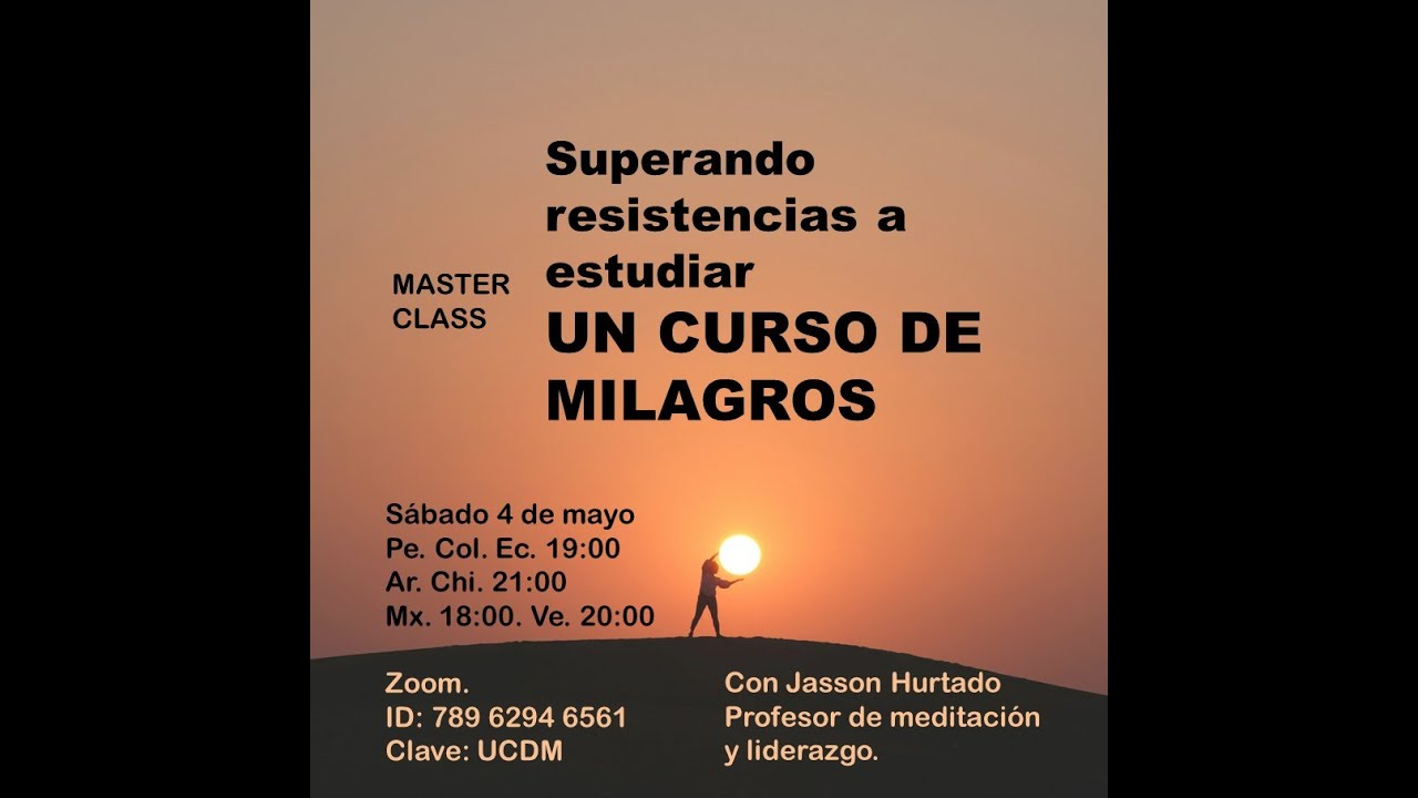 Superando resistencias a estudiar UCDM - YouTube