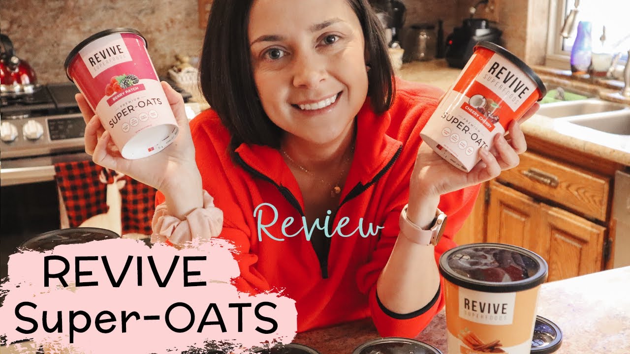 Revive superfood oats Revive Oats review overnight oats
