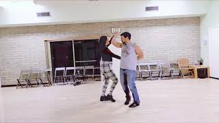 Salsa Intermediate Level 3 Combo, Double Hand Combo called the Maze Bridgette Maria & Jon Labani 