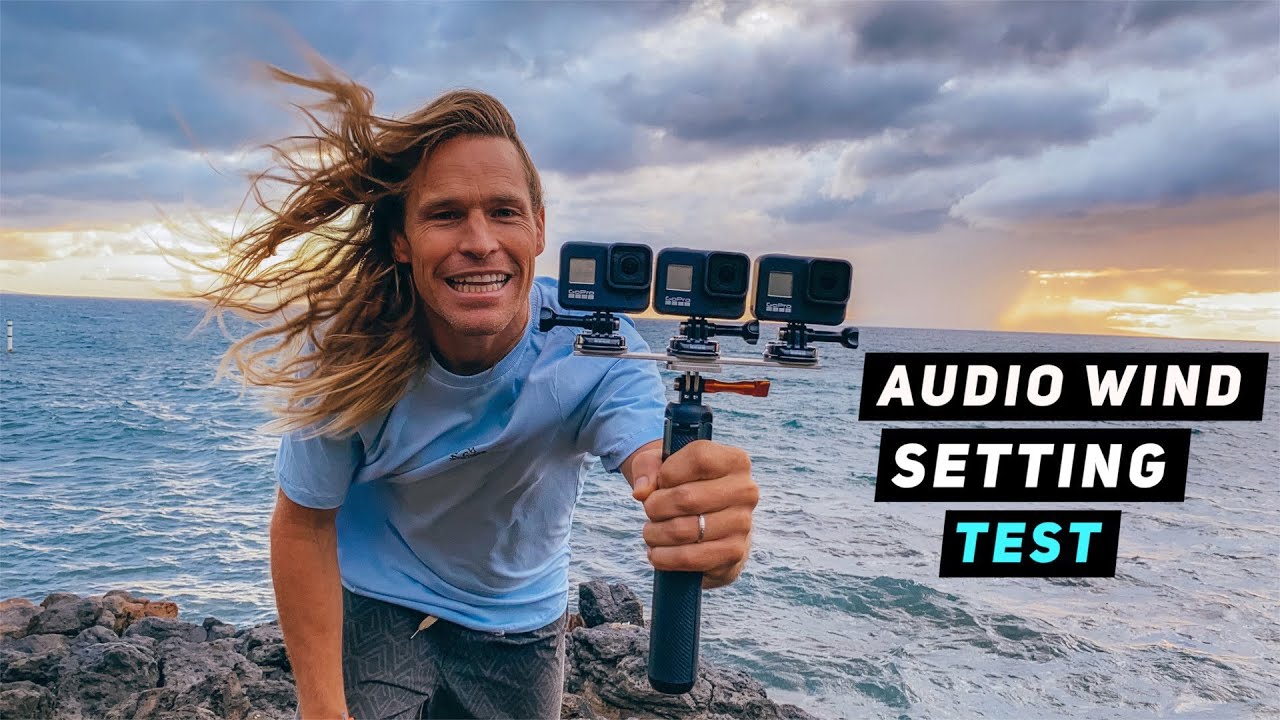 GoPro Hero8 Wind Audio Test! (ON - OFF - AUTO) GoPro Tip #669 ...