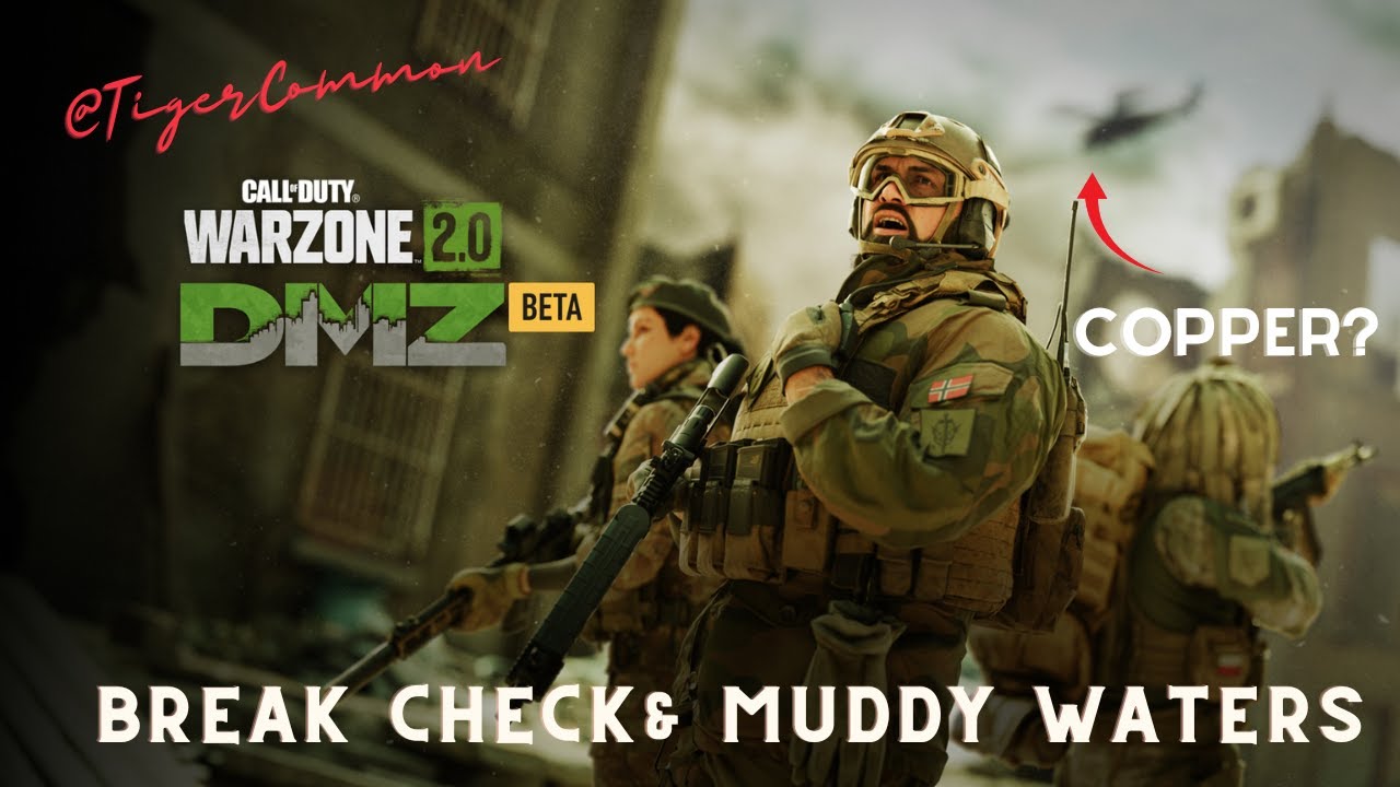 Break Check & Muddy Waters CoDDMZ YouTube
