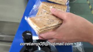 puffed rice crackers packing machine