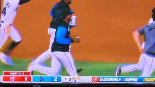 JESUS AGUILAR | WALK-OFF WIN (MARLINS WIN!) MIAMI MARLINS 2 WASHINGTON NATIONALS 1| MLB | MLB.TV