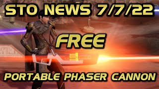 STO News | Free Shax Cannon + Inventory Slots, Upgrade Event, Patch Recap screenshot 2