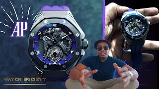 Ugliest Audemars Piguet I’ve Ever Seen! AP Black Panther! - AP Royal Oak Concept Flying Tourbillion