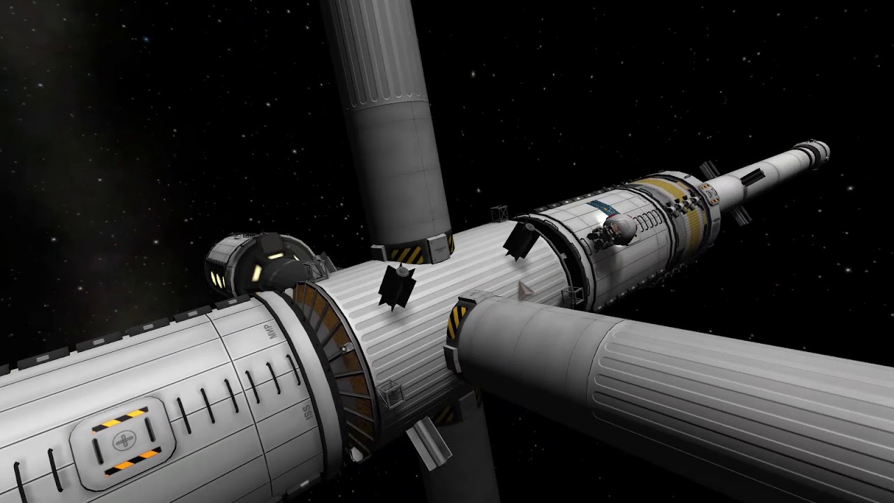 Kerbal Space Program Rotating Hub Station Interior bearing Detail - YouTube