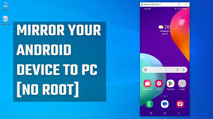 Mirror Your Android Phone to Windows PC — NO ROOT required! | Scrcpy Screen Mirroring