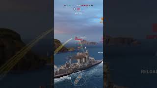 World of Warships Legends MIGHTY HOOD VS NORTH CAROLINA #worldofwarshipslegends #battleships#british