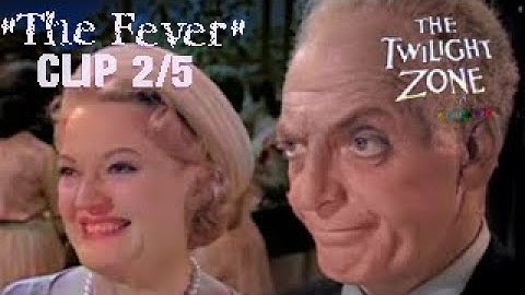 CLIP 2/5 "FRANKLIN..." - The Twilight Zone "The Fever" (remastered and colorized)
