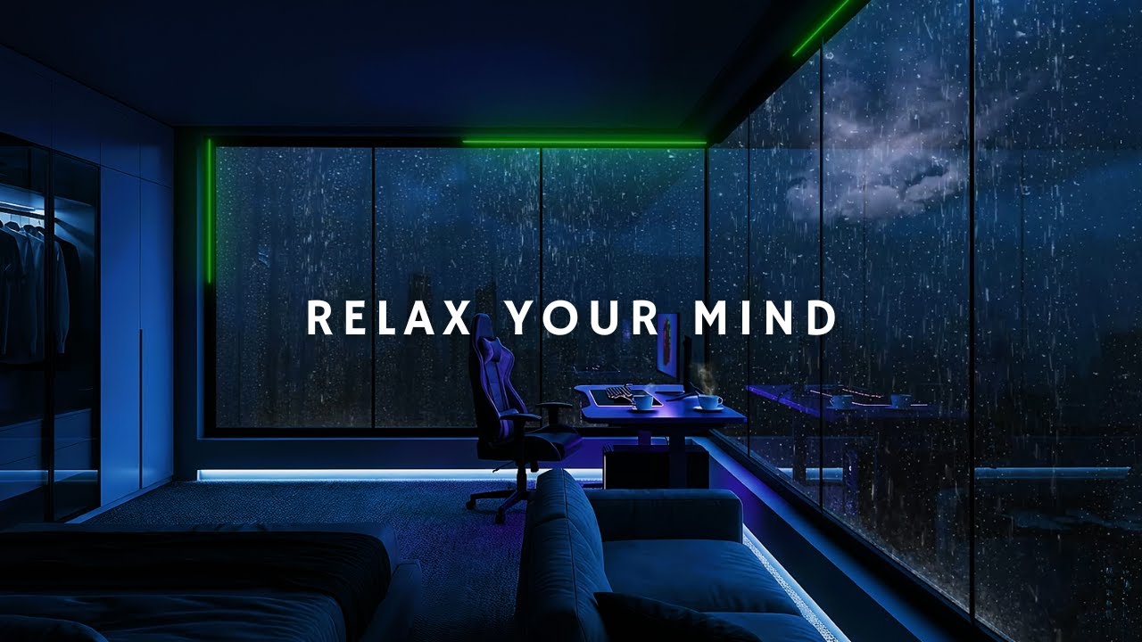 Anxiety Relief in 10 Minutes with This Dark Thunder and Rain