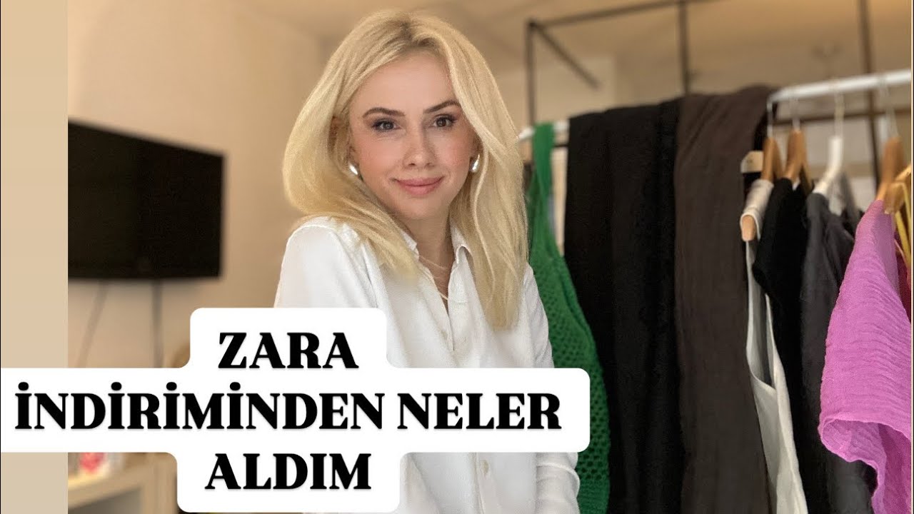 ZARA İNDİRİMİNDEN NELER ALDIM-Zara Try On Haul