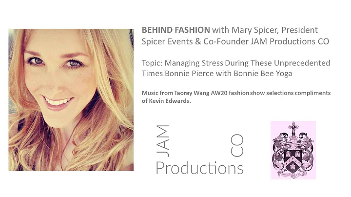BEHIND FASHION WITH BONNIE PIERCE