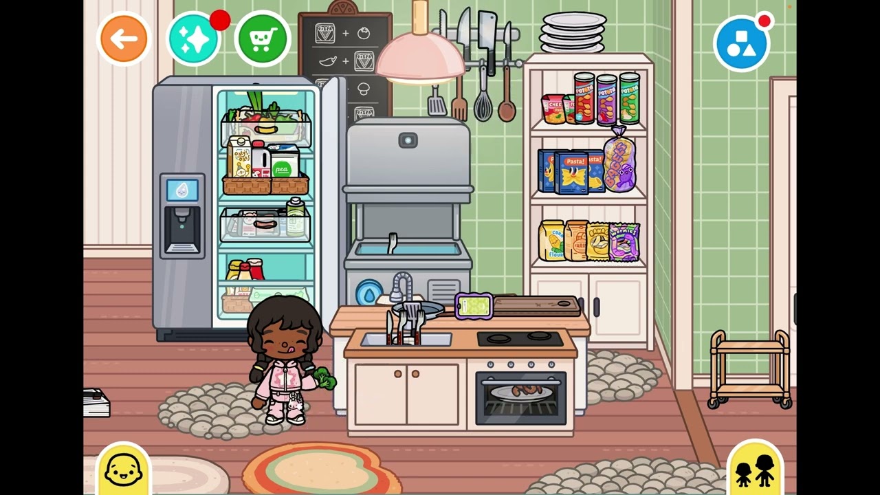 Toca Boca  role play - Evil Labubu 