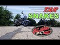 How to Deal with Tar Snakes on your Motorcycle