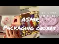 ASMR packaging orders small businesses :)
