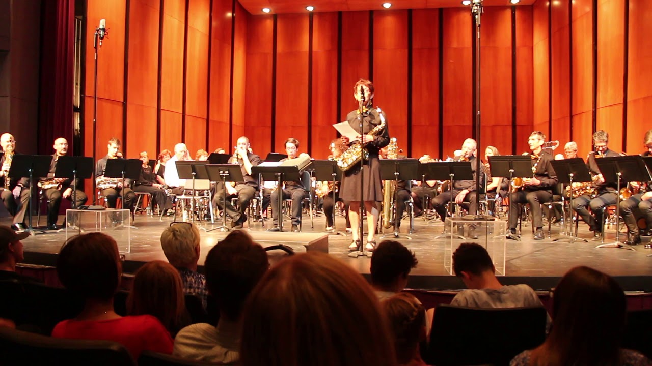 Concert CGCC french riviera sax orchestra intro Cathy YouTube