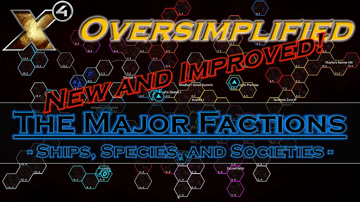 X4 Oversimplified: Minor Guide to the Major Factions [New & Improved!]