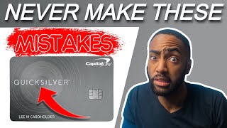 Avoid Making These 5 Mistakes With YOUR Capital One Quicksilver Card