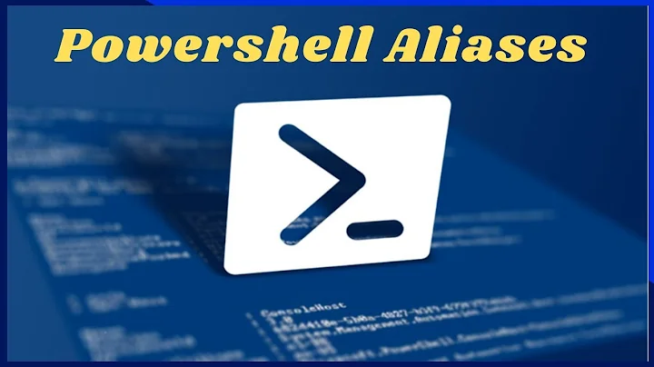 Powershell alias