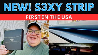 NOVO Enhance Auto S3XY Strip – Instalação completa e demonstração do aplicativo no meu Tesla Mode...