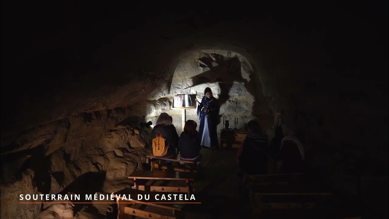 Souterrain Médiéval Du Castela En Pays De Cocagne Le souterrain médiéval du Castela - Le Club des Sites du Tarn - YouTube