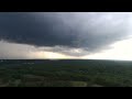 Storm Hunter Drone captures storm moving in