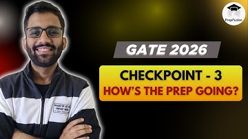GATE 2026 Preparation Checkpoint - 3 || PrepFusion