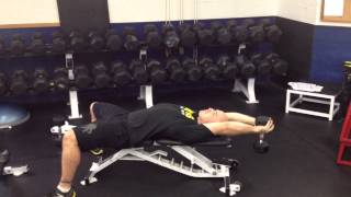 Supine Dumbbell Pullover