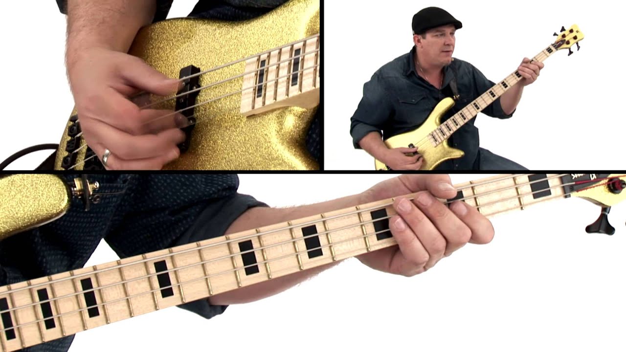 Bass Guitar Lesson Dog House Technique Andy Irvine YouTube