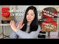 5 WORST LOUIS VUITTON SLGs |  DO NOT BUY  | SAVE YOUR MONEY!