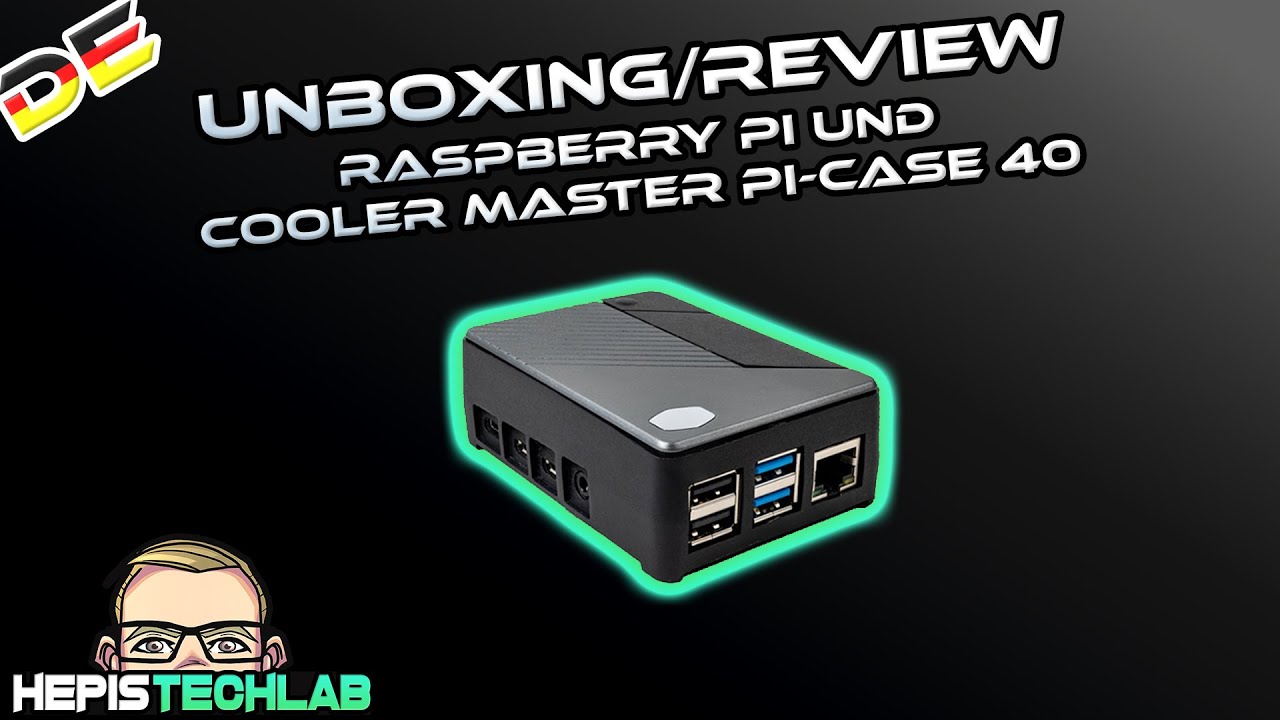 Unboxing und Review: Raspberry Pi und Cooler Master Pi-Case 40 - YouTube