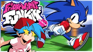 달리면서 랩 하는 소닉 HD 모드!! 【Friday Night Funkin' #48】 screenshot 5