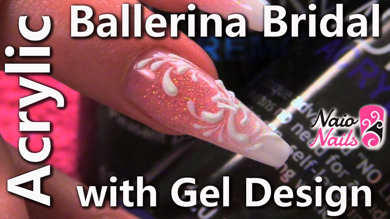 Bridal Look - Ballerina Acrylic Nail - Part 1