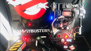 My Ghostbusters Proton Pack complete build with movie accurate lights