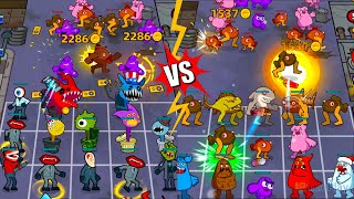 Merge War Monster Cyberman vs Monster VS The Fish vs Grimaze Merge War, Merge Battles screenshot 4