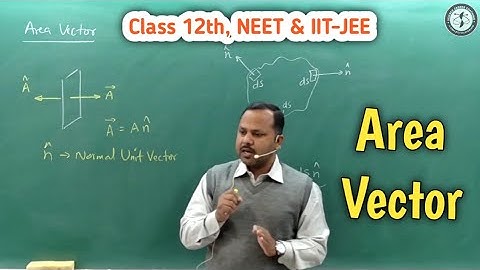 Area Vector | Electrostatics | class 12th | Physics handwritten notes #cbse