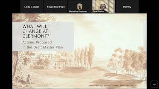 Clermont State Historic Site Draft Master Plan Public Information Meeting pt. 2 (May 5, 2023)