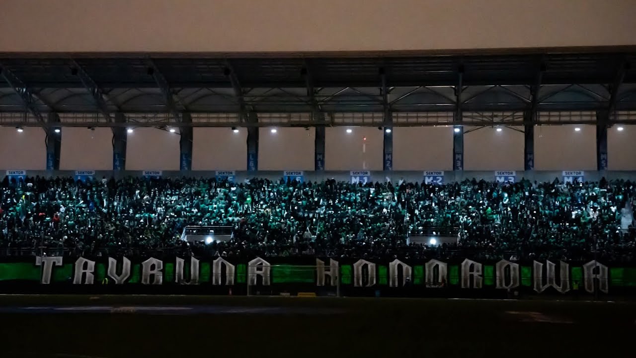 DOPING i WYMIANA UPRZEJMOŚCI na meczu Radomiak Radom - Arka Gdynia 