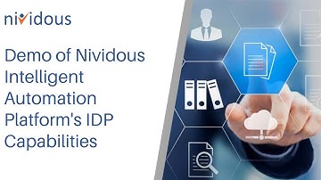 Demo of Nividous Intelligent Automation Platform
