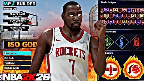 *NEW* THIS 6’11 “WALKING BUCKET” BUILD IS A OFFENSIVE JUGGERNAUT IN NBA 2k26!