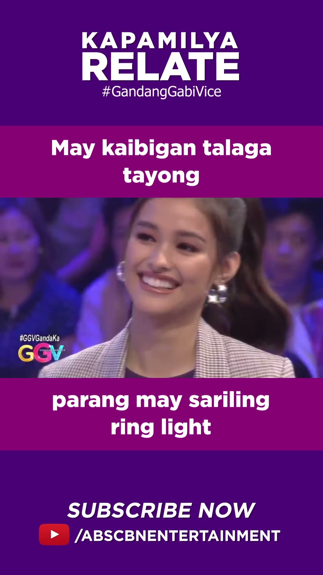 May kaibigan talaga tayong parang may sariling ring light | Kapamilya Shorts
