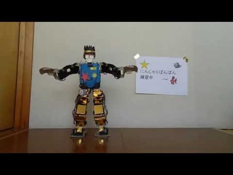 【ロボ】にんじゃりばんばんロボットが練習中