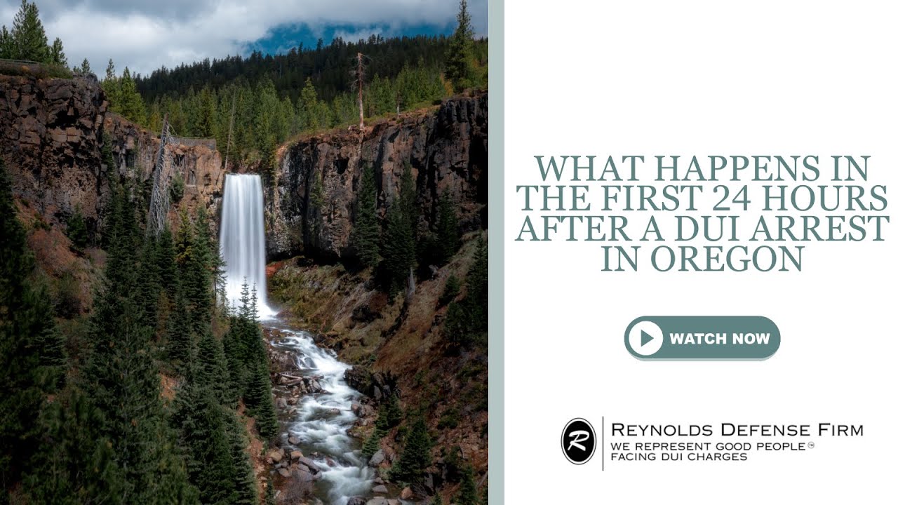 What Happens in the First 24 Hours After a DUI Arrest in Oregon - YouTube
